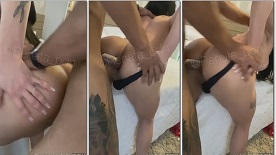 Renata PDN é uma mulher trans famosa do onlyfans se divertindo no motel em uma cena de sexo anal super quente