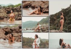 Talita Latina faz um ensaio sensual com fotos picantes onde aparece totalmente sem roupa
