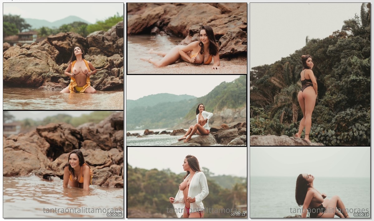 Talita Latina faz um ensaio sensual com fotos picantes onde aparece totalmente sem roupa
