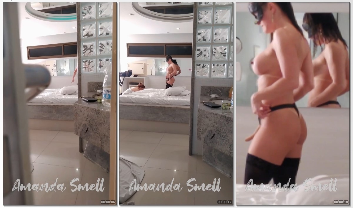 Vídeo picante de Amanda Smell fazendo conteúdo adulto com ruiva danadinha em um lugar reservado