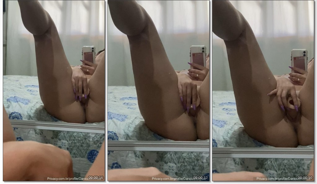Vídeo vazado de Dani Coelhinha se masturbando com vibrador viraliza na internet