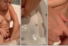 Mulher incrível foi flagrada se masturbando na banheira de hidromassagem