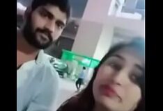 Hot desi kiss on road