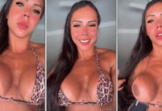 Raquel Rodrigues, influenciadora fitness, apareceu sensual em um ensaio nu. Ela arrasou!