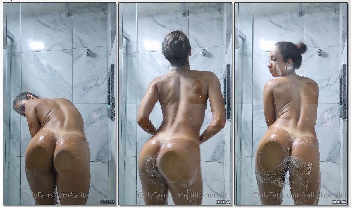 Talita Holdini mostrando seu corpo nu e seu privacy úmida