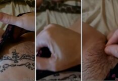 Doce Hot teve seu vídeo amador vazado na internet mostrando seus pelos pubianos e clitóris excitado