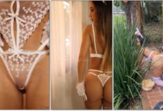 Renata Matos, a famosa do OnlyFans, exibe toda sua beleza de lingerie em um clique sensual