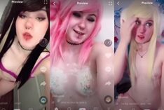 Influenciadora Bunnii Cult mostrando seu corpo e arrasando com tendências sensuais no TikTok