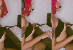 Lulu é a streamer mais ousada da web, mostrando seu talento nos games com a ousadia à mostra