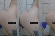 Ingrid Rodrigues amadora se masturbando com um vibrador e tendo orgasmo nu