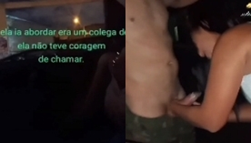 Bruna Santiny abordando pessoas aleatórias na rua em busca de sexo