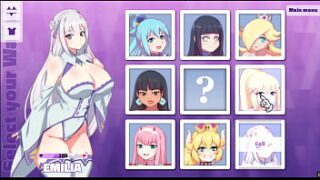 Emilia re zero hentai